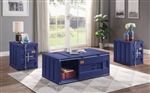 Cargo 3 Piece Occasional Table Set in Blue Finish by Acme - 87890-S