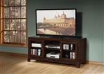 Halden 58 Inch TV Console in Merlot Finish by Acme - 91093