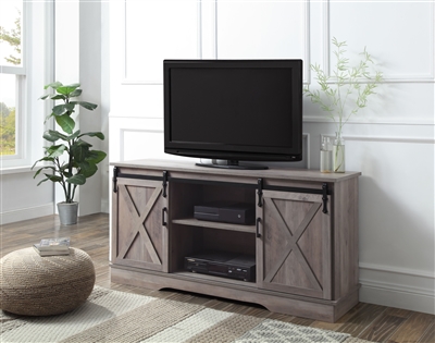 Bennet 58 Inch TV Console in Gray Finish by Acme - 91855