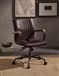 Joslin Office Chair in Distress Chocolate Top Grain Leather Finish by Acme - 92028