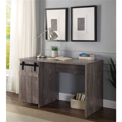 Bellarose Executive Home Office Desk in Gray Washed Finish by Acme - 92205