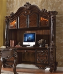 Versailles 2 Piece Computer Desk and Hutch in Cherry Oak Finish by Acme - 92284