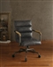 Harith Executive Office Chair in Antique Slate Top Grain Leather Finish by Acme - 92415