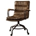 Harith Executive Office Chair in Vintage Whiskey Top Grain Leather Finish by Acme - 92416