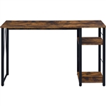 Vadna Executive Home Office Desk in Weathered Oak & Black Finish by Acme - 92765