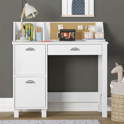Billie Executive Home Office Desk in White Finish by Acme - 92990