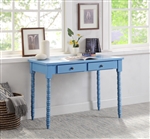 Altmar Executive Home Office Desk in Blue Finish by Acme - 93009