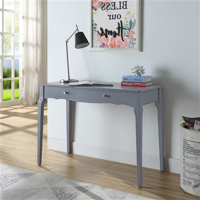 Alsen Executive Home Office Desk in Gray Finish by Acme - 93019
