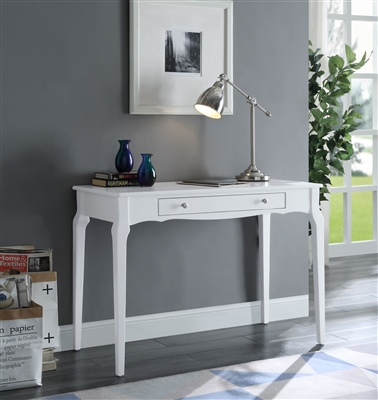 Alsen Executive Home Office Desk in White Finish by Acme - 93023