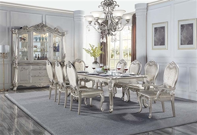 Bently 7 Piece Dining Room Set in Champagne Finish by Acme - DN01367