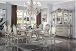 Bently 7 Piece Dining Room Set in Champagne Finish by Acme - DN01368