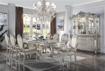 Bently 7 Piece Dining Room Set in Champagne Finish by Acme - DN01368