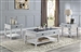 Katia 3 Piece Occasional Table Set in Rustic Gray & Weathered White Finish by Acme - LV01052-S