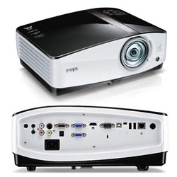 DLP Projector WXGA 2500- 8.4 lbs DLP short throw projector, WXGA, 2500 AL, 3000:1 CR, Interactive PointDraw, LAN Control, HDMI, 3D Ready, USB Dsiplay & Reader, 10W speaker x 2.