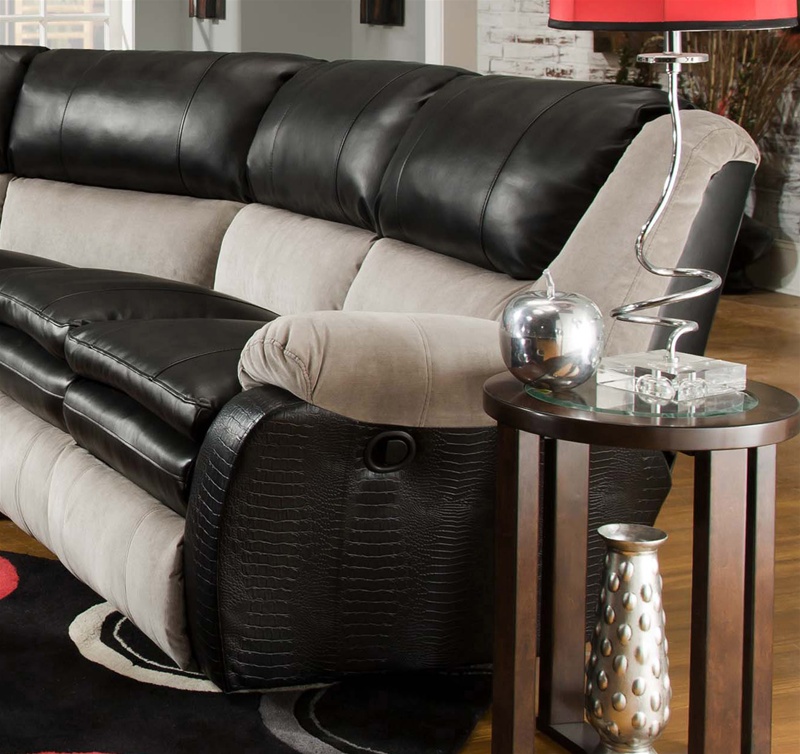 Two Tone Rocker Adastra Two-Tone Rocker Recliner by Catnapper - 4073-2