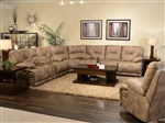 Voyager Lay Flat 3 Piece Sectional by Catnapper - 438