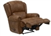 Dempsey Lay Flat Recliner in Chestnut Leather by Catnapper - 4736-7-C