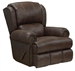 Dempsey Lay Flat Recliner in Sable Leather by Catnapper - 4736-7-S