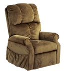 Somerset "Pow'r Lift" Lounger Recliner in Havana Fabric by Catnapper - 4817-H