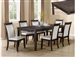 Ariana 5 Piece Dining Set in Grey Finish by Crown Mark - 2368