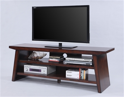 Dante 65" TV Console in Brown Finish by Crown Mark - CM-4729