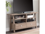 Jarvis 60" TV Console in Taupe Finish by Crown Mark - CM-4808-TAU