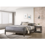 Skyler Bed in Gray Finish by Crown Mark - CM-5109GY-Bed