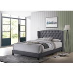 Rosemary Bed in Gray Finish by Crown Mark - CM-5266GY-Bed