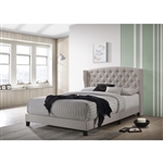 Rosemary Bed in Khaki Finish by Crown Mark - CM-5266KH-Bed