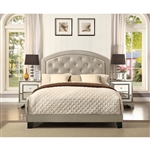 Gaby Bed in Gold Finish by Crown Mark - CM-5269PUGD-Bed