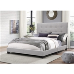 Florence Bed in Gray Finish by Crown Mark - CM-5270GY-Bed