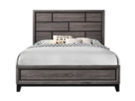 Akerson Bed in Grey Finish by Crown Mark - CM-B4620-Bed