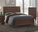 Farrow Bed in Chocolate Finish by Crown Mark - CM-B5510-Bed