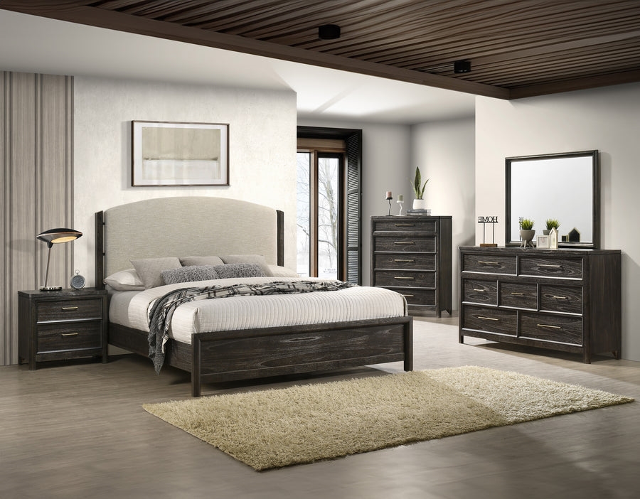 Nissa Twin/Twin Bunk Bed in Black Finish by Acme - BD01910
