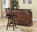 Bar Unit in Brown Finish by Coaster - 100173