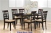 Gabriel 5 Piece Dining Set in Cappuccino Finish by Coaster - 100770