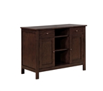 Lavon Server in Warm Brown Finish by Coaster - 100885