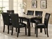 Carter 5 Piece Dining Set in Deep Cappuccino Finish by Coaster - 102260