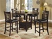 Lavon 5 Piece Counter Height Dining Set in Espresso Finish by Coaster - 102888