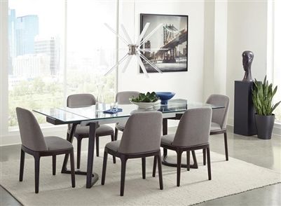 Annapolis 5 Piece Dining Set in Espresso Finish by Coaster - 105131