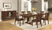 Abrams 5 Piece Dining Set in Truffle Finish by Coaster - 106481