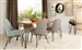 Sherman 5 Piece Dining Set in Natural Acacia Finish by Coaster - 190911-C