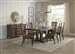 Avenue Rectangular Table 7 Piece Dining Set in Weathered Burnished Brown Finish by Coaster - 192741-7