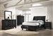 Sandy Beach Storage Bed 6 Piece Bedroom Set in Black Finish by Coaster - 201329