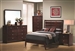 Serenity 4 Piece Youth Bedroom Set in Rich Merlot Finish by Coaster - 201971T