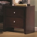 Serenity Nightstand in Rich Merlot Finish by Coaster - 201972