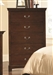 Tatiana Chest in Warm Brown Finish by Coaster - 202395