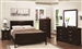 Louis Philippe 4 Piece Youth Bedroom Set in Cappuccino Finish by Coaster - 202411T