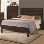Cameron Bed in Rich Brown Finish by Coaster - 203491Q