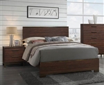 Edmonton Bed in Rustic Tobacco Finish by Coaster - 204351Q
